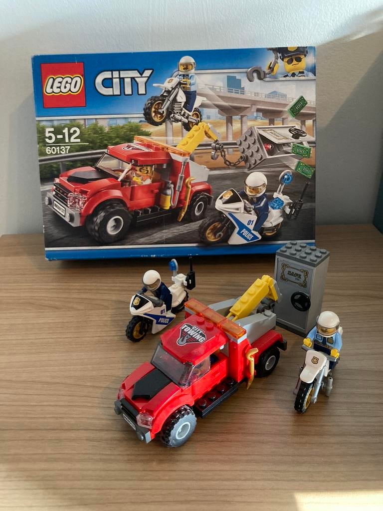 Lego City - sleepwagen - nr 60137, Ophalen of Verzenden, Zo goed als nieuw