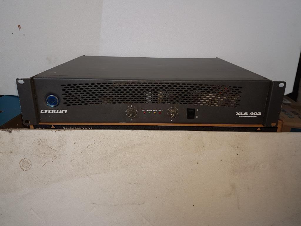 Ampli de puissance 400W Crown, Gebruikt, 120 watt of meer, Stereo, Ophalen
