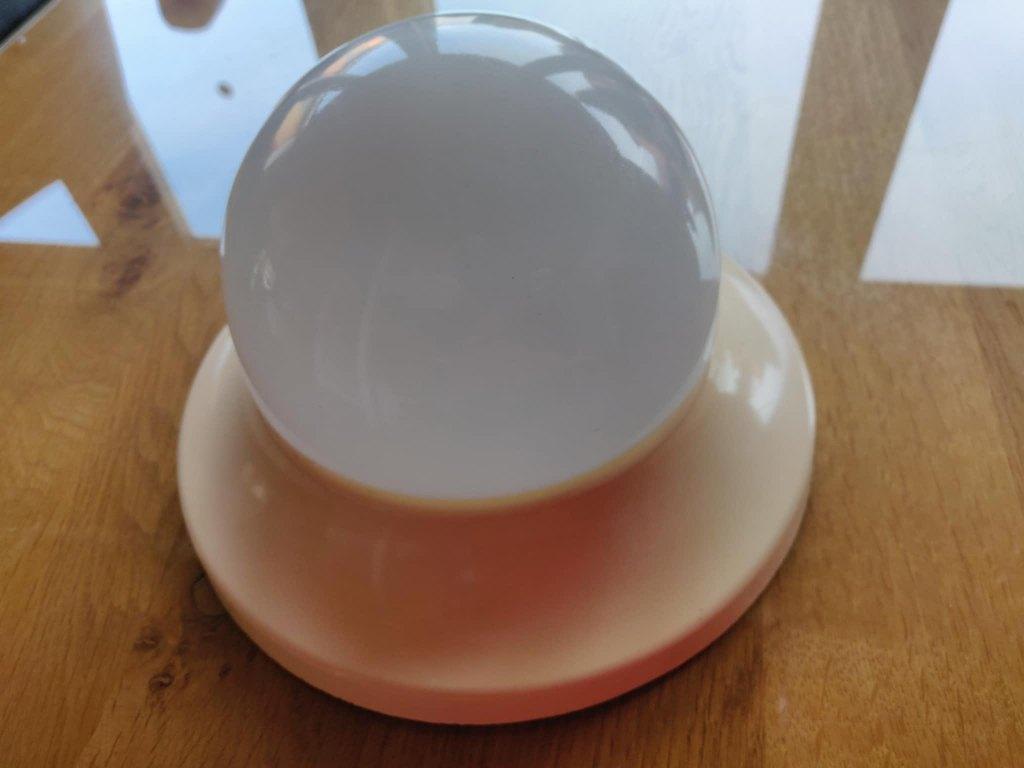 Lamp, Huis en Inrichting, Lampen | Hanglampen, Gebruikt, Kunststof, Ophalen