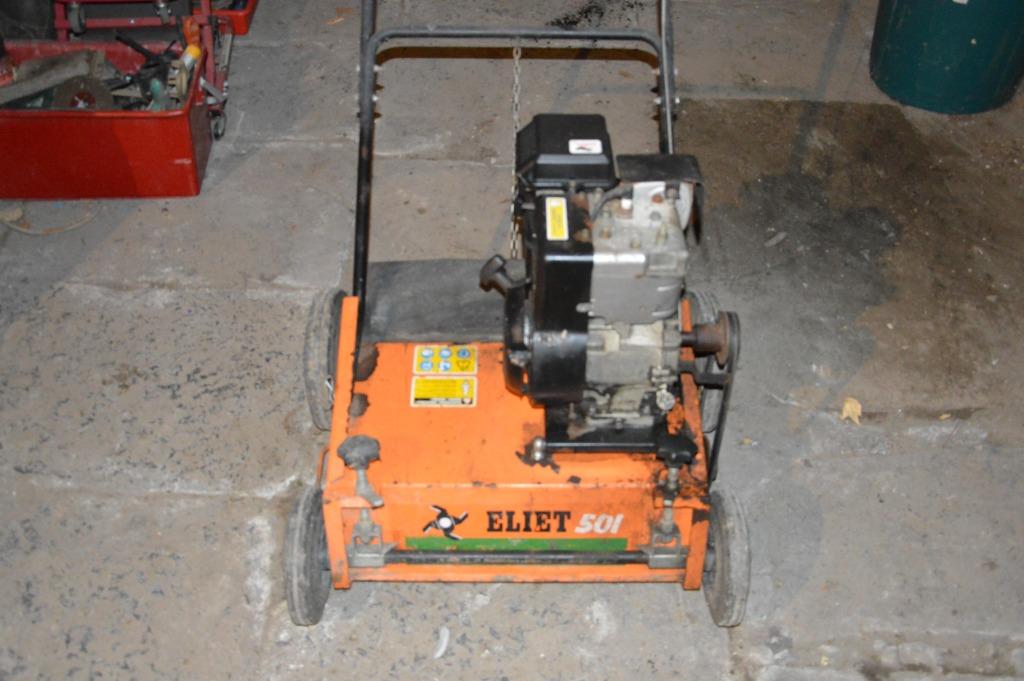 scarificateur, Enlèvement, Utilisé, Essence, Eliet
