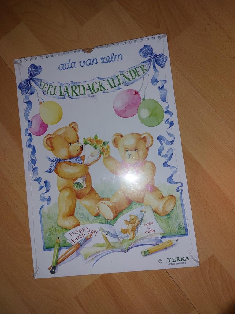 Nieuwe verjaardagskalender, Diversen, Kalenders, Ophalen of Verzenden, Maandkalender, Nieuw