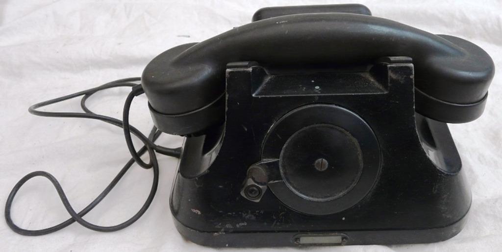 Telefoon Toestel LB, Inductie, Atea, type: 1949, 1950s.(8), Ophalen of Verzenden, Overige typen