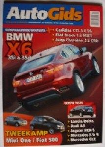 AutoGids 748 Cadillac CTS/Fiat 500/Mini/BMW X6/Jaguar XKR-S, Envoi, Comme neuf, Général