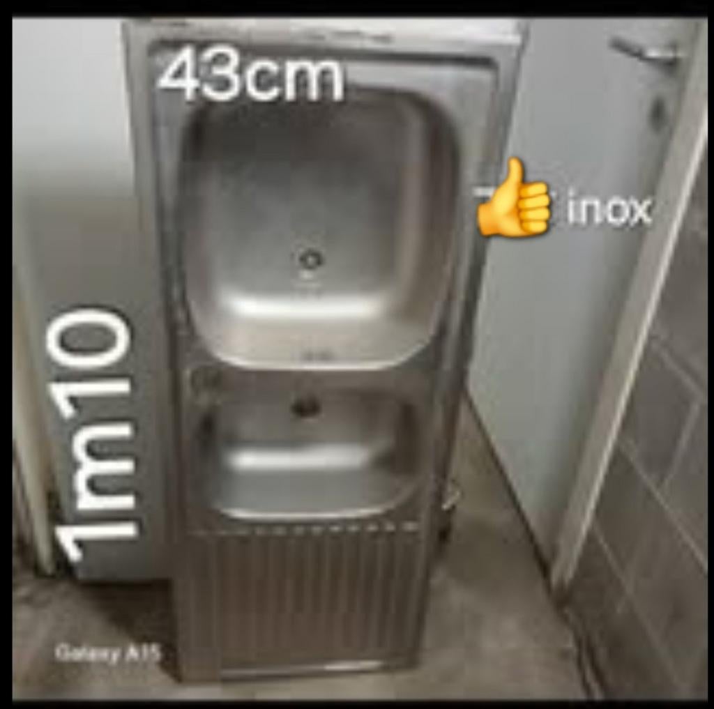 La bavabo de cuisine inox, Maison & Meubles