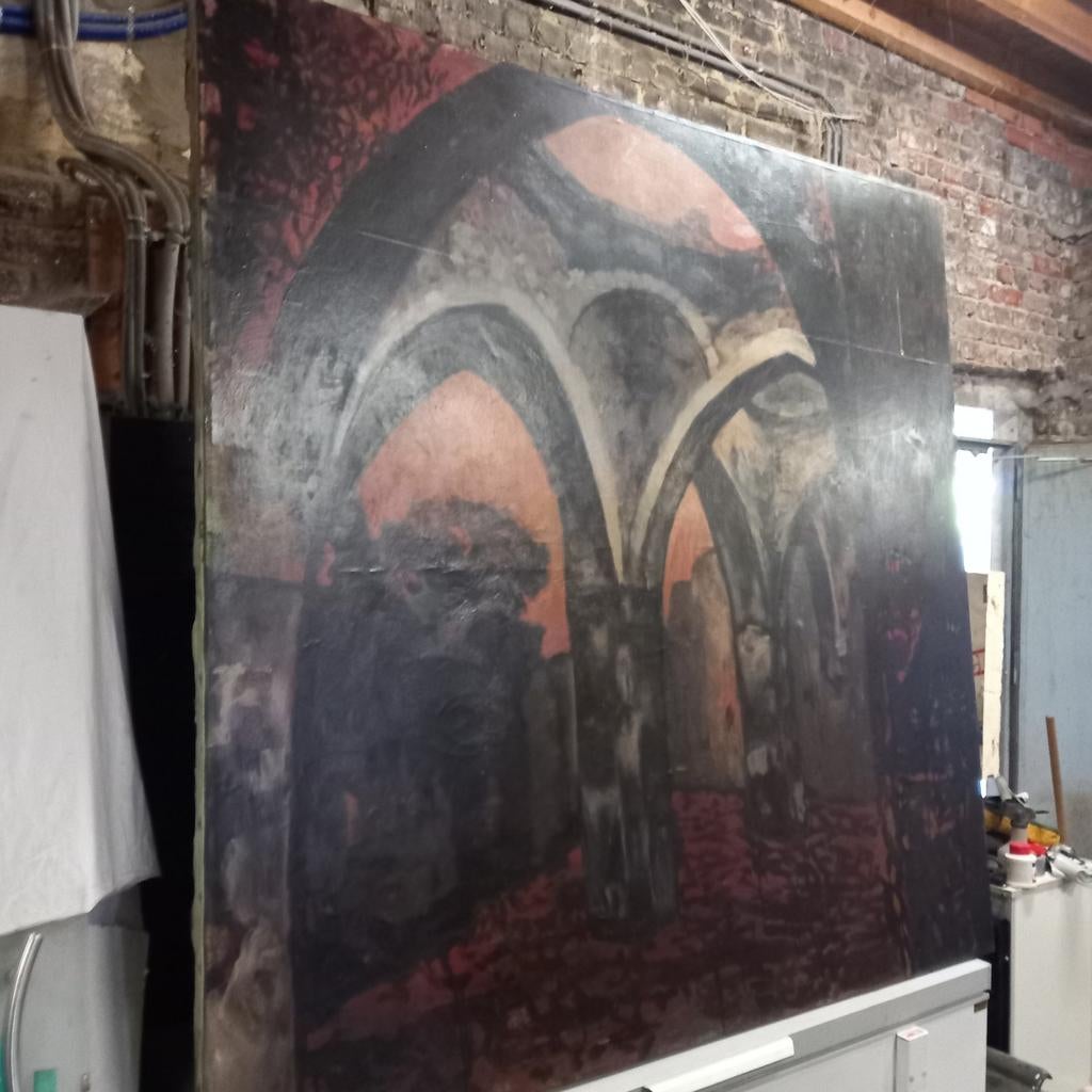 Groot schilderij, Enlèvement