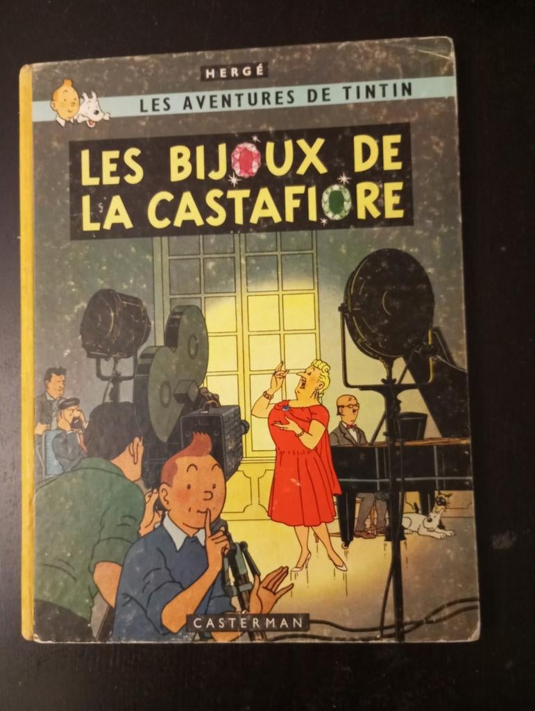 Tintin Les Bijoux de la Castafiore 1963, Enlèvement ou Envoi, Utilisé