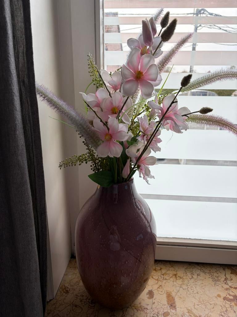 Echte zijden bloemen pakketje, Enlèvement