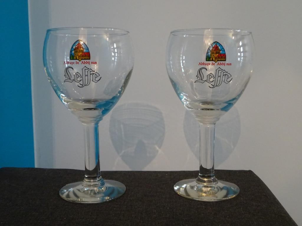 verres leffe, Collections, Enlèvement ou Envoi, Comme neuf, Verre ou Verres, Leffe