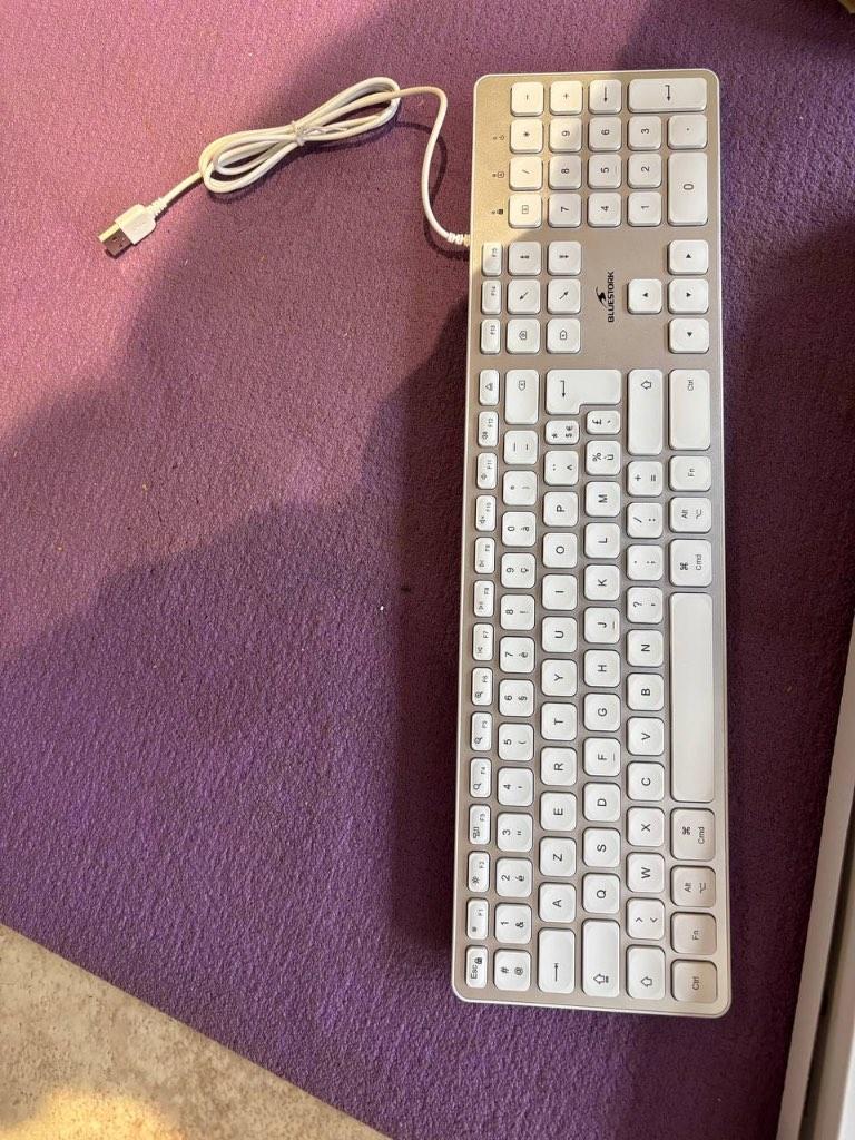 toetsenbord, Ophalen, Azerty, Nieuw, Bedraad