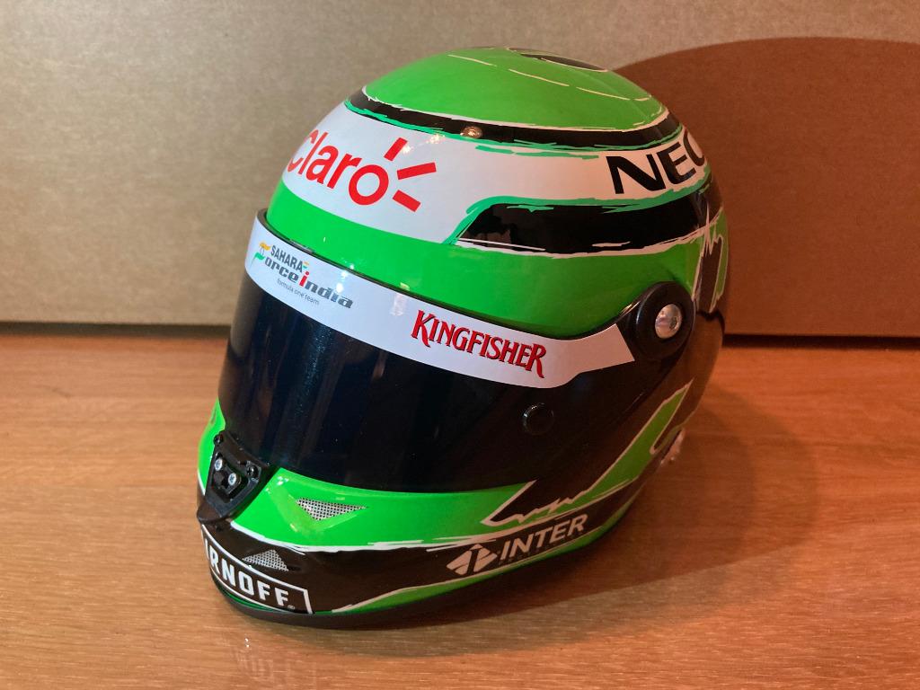 Nico Hülkenberg 1:2 helm 2016 VJM09 Force India Schuberth, Enlèvement ou Envoi, Neuf, ForTwo