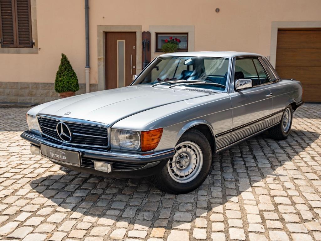 Mercedes-Benz 500 SLC, Auto's, Automaat, Achterwielaandrijving, 4973 cc, 8 cilinders