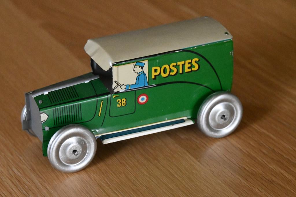 Voiture en tôle CR des années 1960-1970, Antiquités & Art, Enlèvement ou Envoi