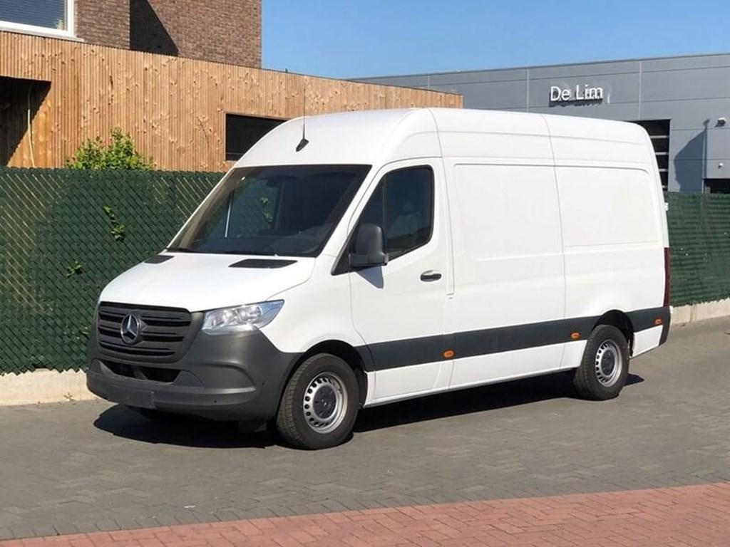 Mercedes-Benz Sprinter 317 CDI KA LANG / HOOG, Auto's, Mercedes-Benz, USB, Monovolume, Wit, Bedrijf