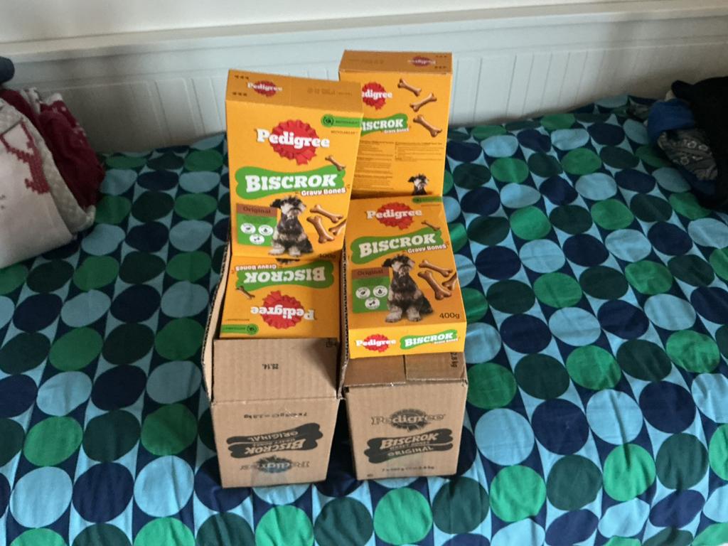 Honde brokken miskocht 12 dozen, Enlèvement, Chien