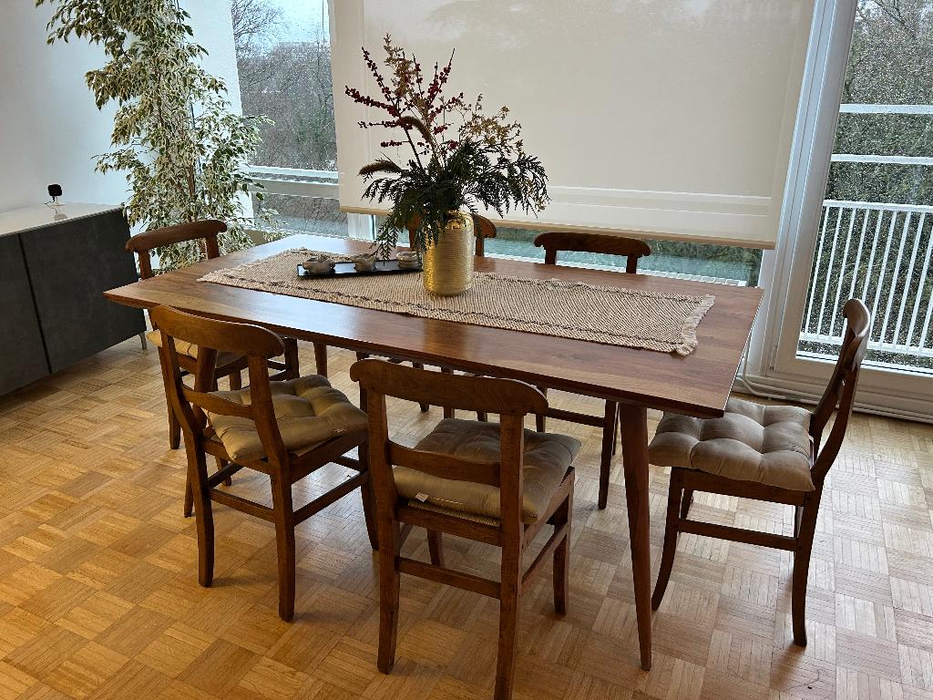 Lot 6 Chaises d époque, Autres couleurs, Comme neuf, Enlèvement, Cinq, Six Chaises ou plus