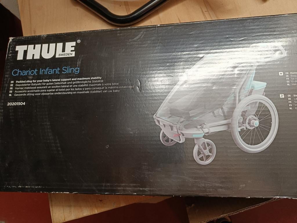 Chariot infant sling Thule, Enlèvement