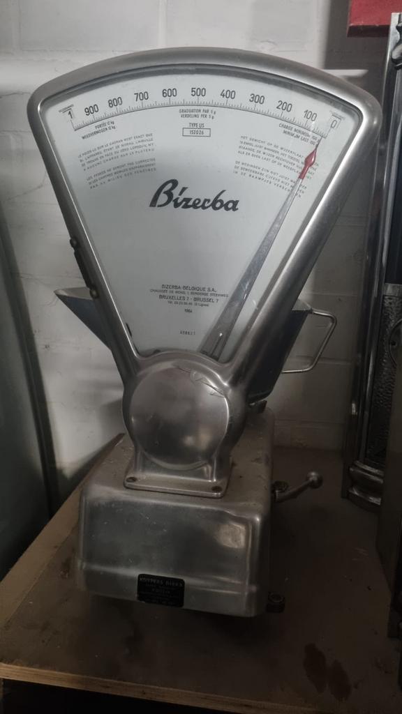 Bizerba Oude weegschaal 1964, Elektronische apparatuur, Weegschalen, Ophalen, Gebruikt