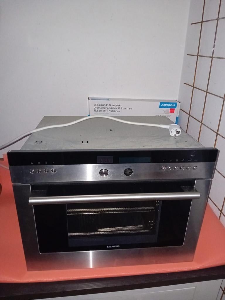 Stoomoven Siemens, Ophalen, Inbouw