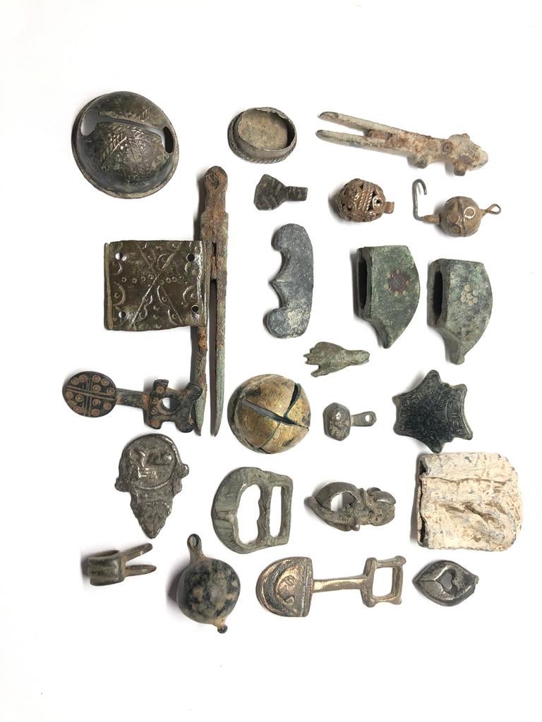 24 Romeinse/Byzantijnse voorwerpen, Verzenden, Brons