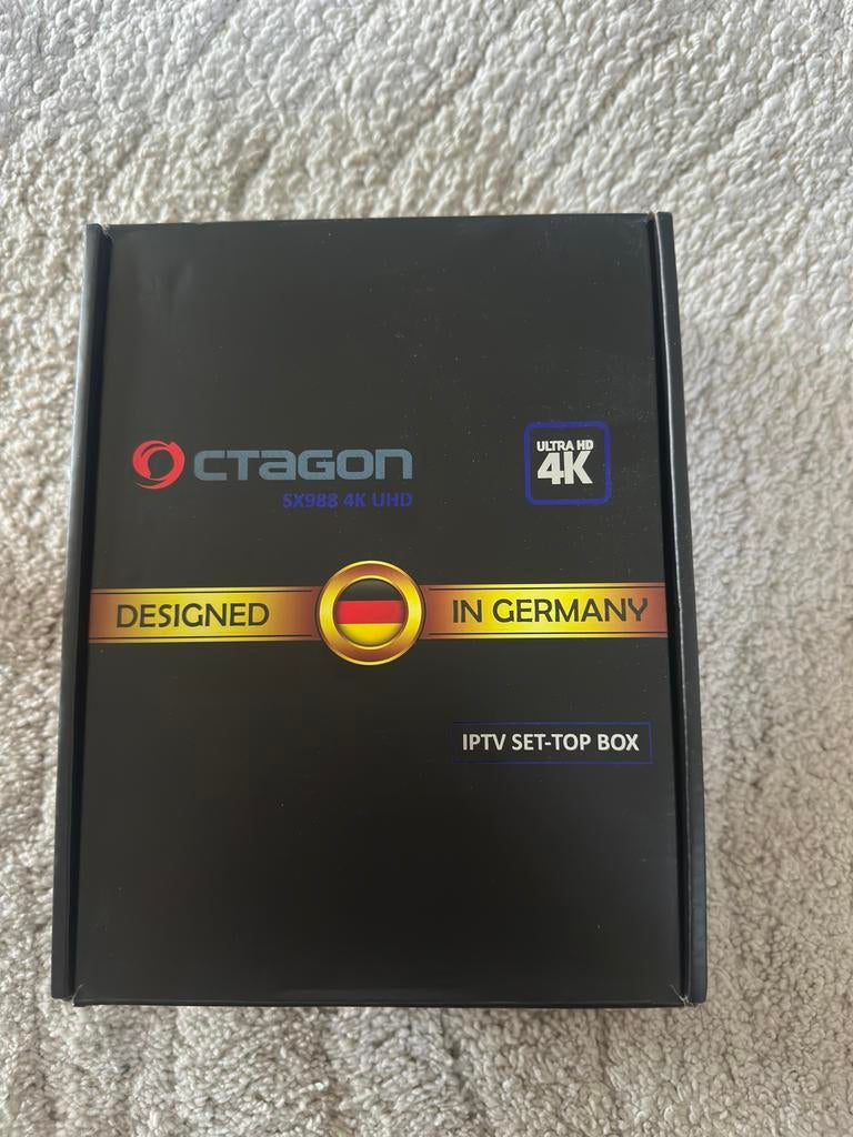Octagon Sx988 4K iptv mediaspeler NIEUW in doos, Ophalen