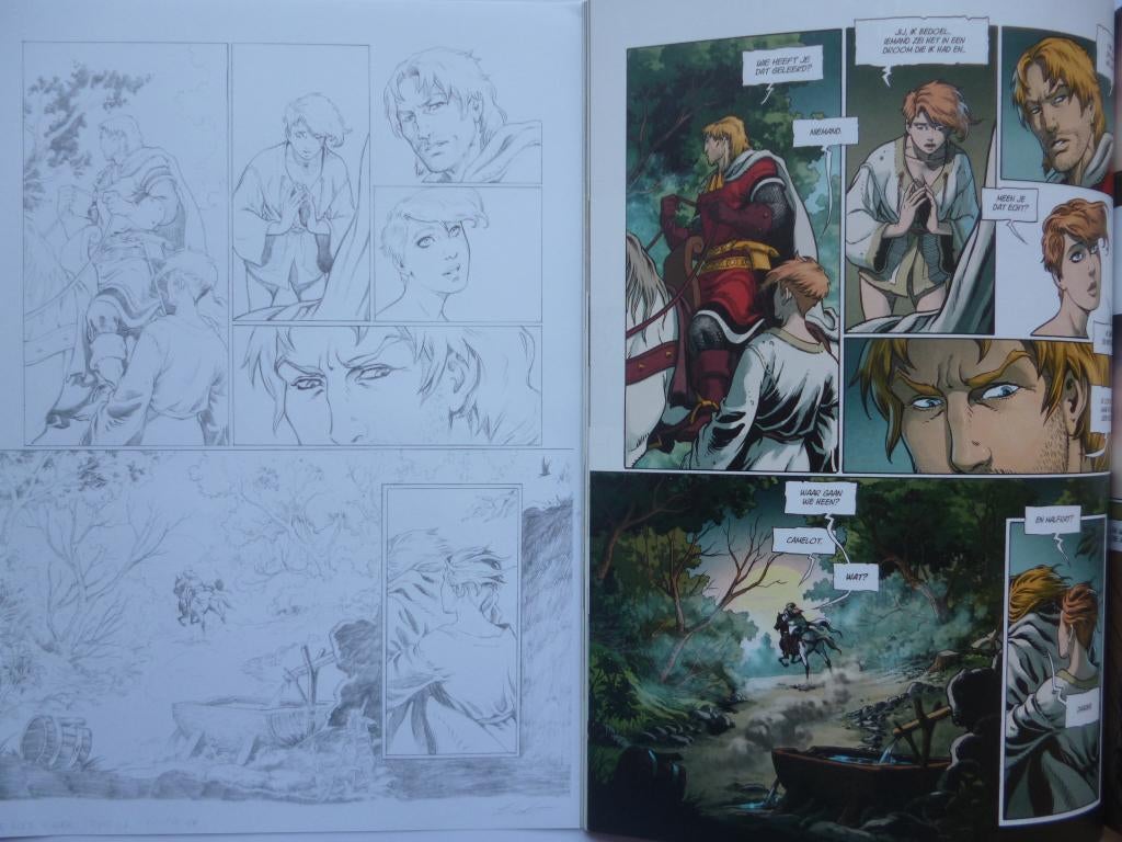 De Rode Ridder - 250 De uitverkorene - Luxe uitgave + schets, Eén stripboek, Nieuw, Studio  Vandersteen, Ophalen of Verzenden