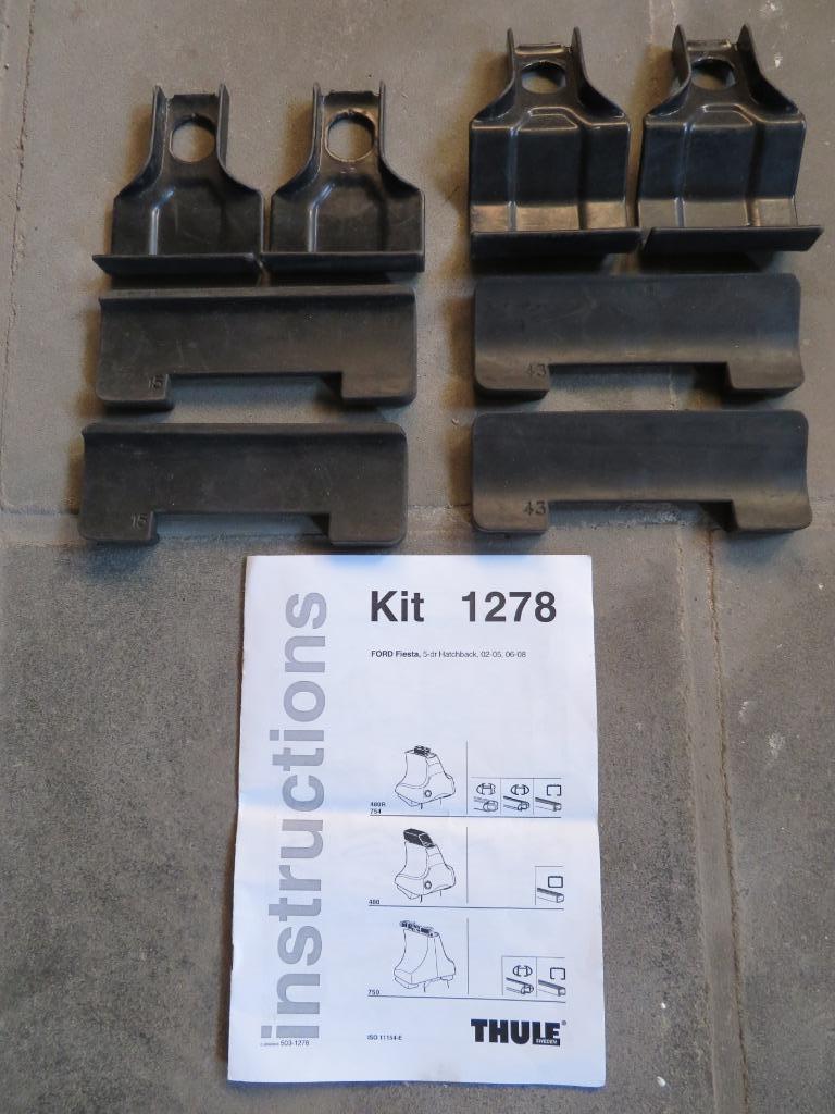THULE 1278 montagekit, Auto diversen, Dakdragers, Ophalen of Verzenden, Zo goed als nieuw