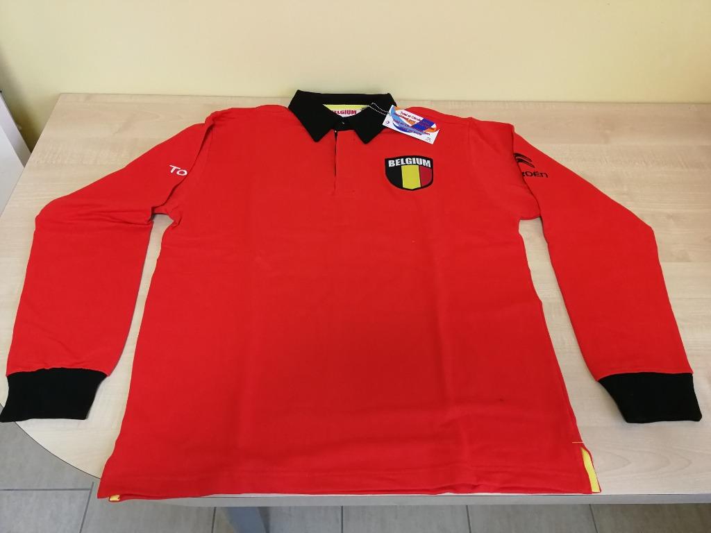 Nieuwe Rode Duivels trui, 1 x Medium en 1 x Large, Ophalen, Nieuw, Rood, Voetbal