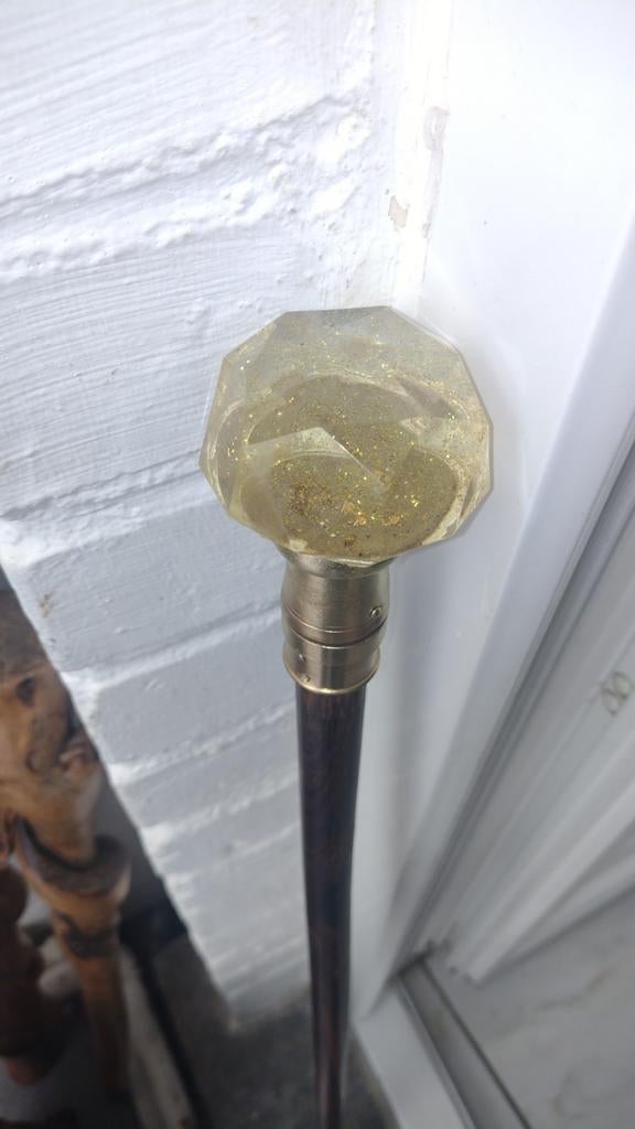 Diamantstok met pommel, Ophalen of Verzenden