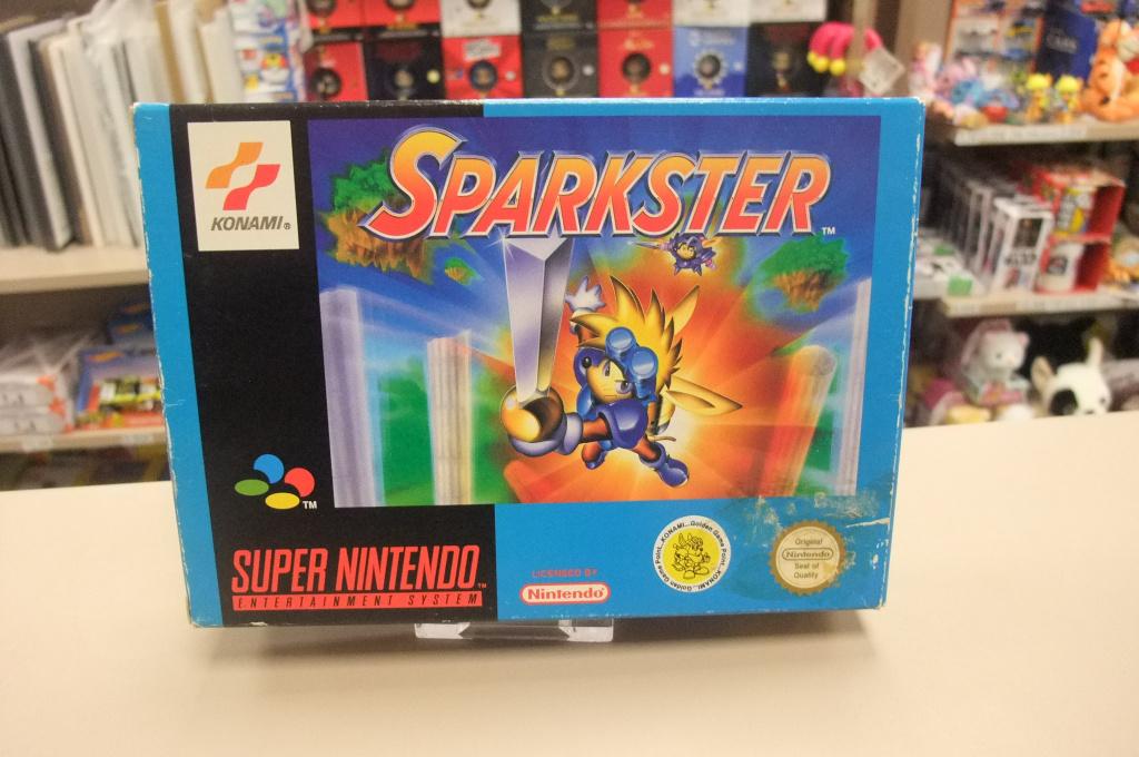 Sparkster (cib) eur snes, Games en Spelcomputers, Games | Nintendo Super NES, Gebruikt, 1 speler, Ophalen of Verzenden, Platform