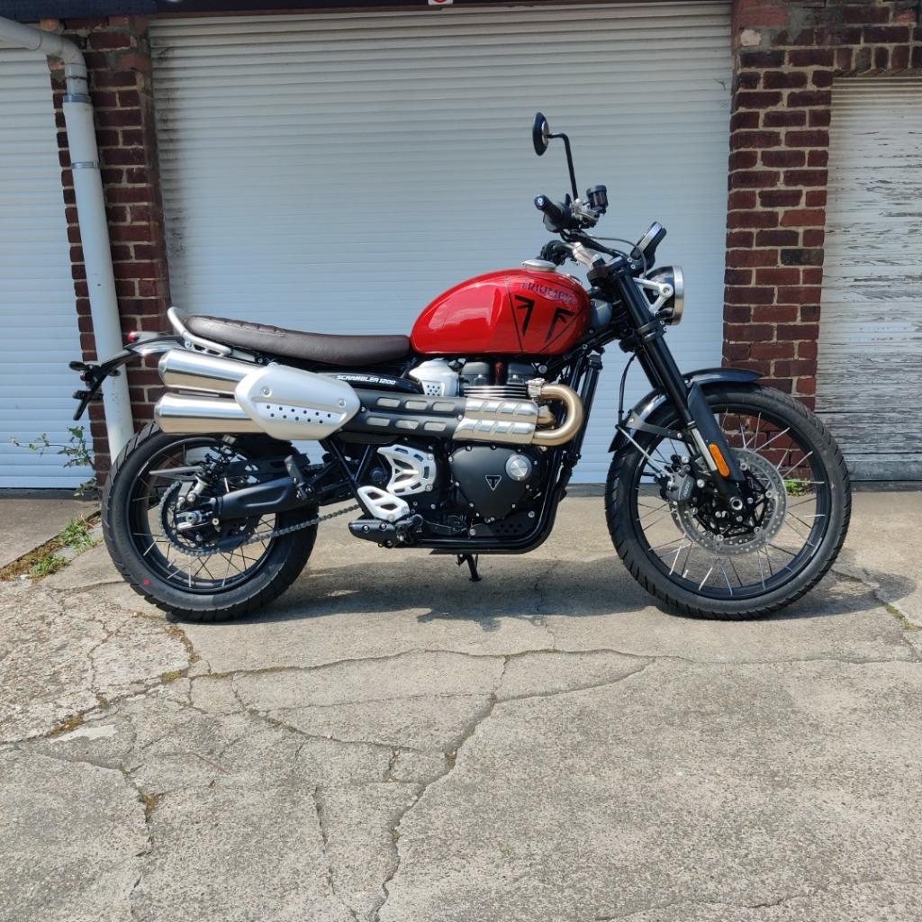 Triumph Scrambler 1200 X, Motoren, 2 cilinders, Motorrijbewijs A, Bedrijf, Meer dan 35 kW