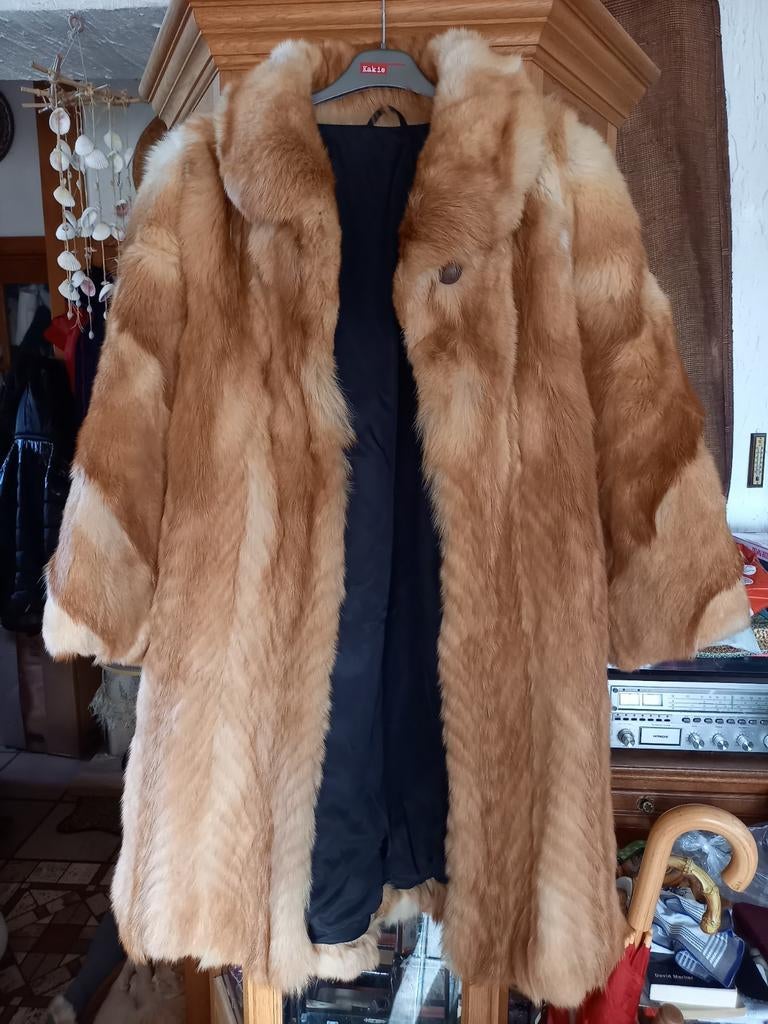 Manteau et écharpes de fourrure, Enlèvement