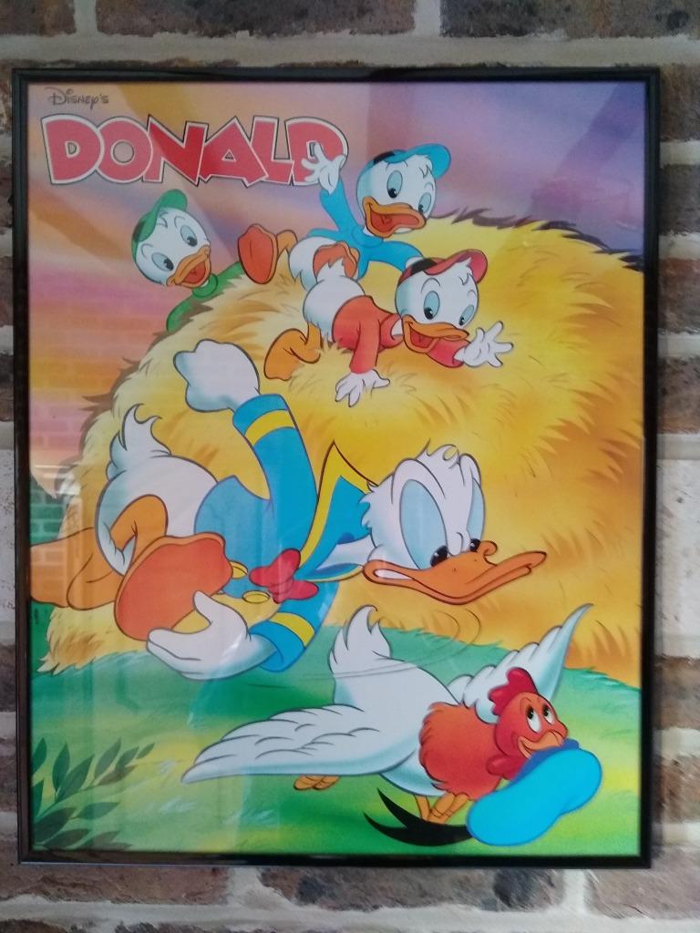 Donald kader, Ophalen, Donald Duck, Zo goed als nieuw, Plaatje of Poster