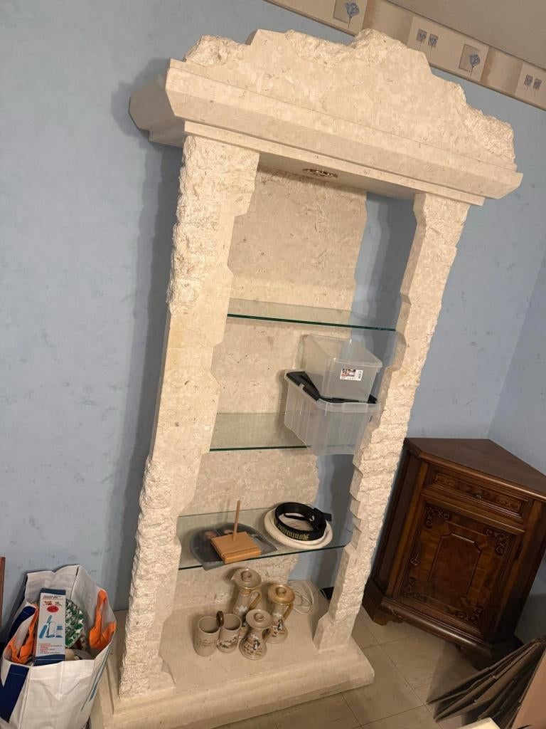 Salle a manger en marbre, Enlèvement, Comme neuf