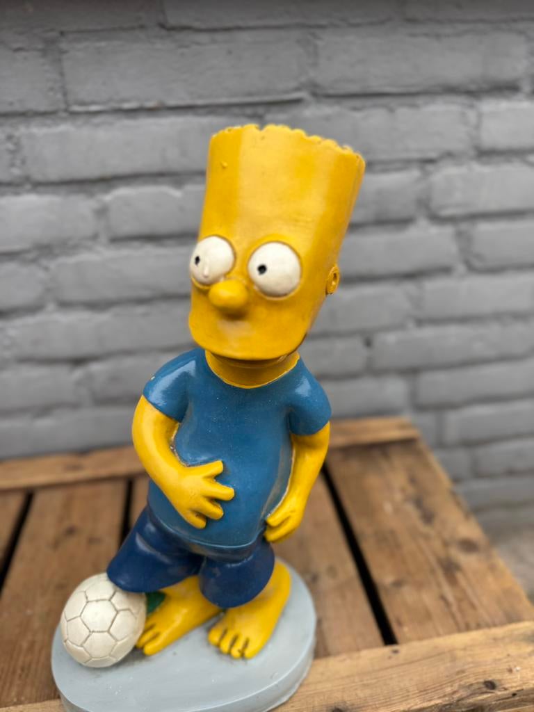 Image de Bart Simpson en tant que joueur de football, Collections, Enlèvement ou Envoi, Utilisé, Humain