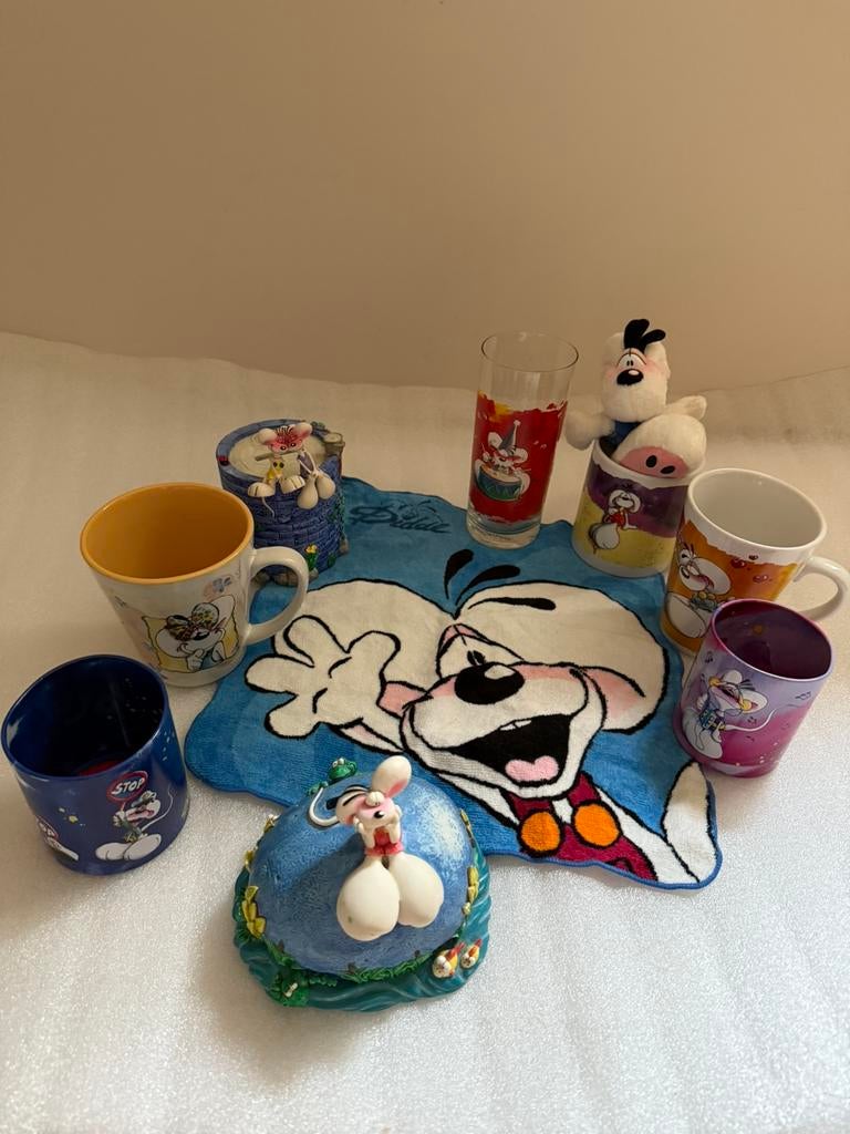 10-delige diddle-collectie, Verzamelen, Diddl, Ophalen, Diddl, Zo goed als nieuw