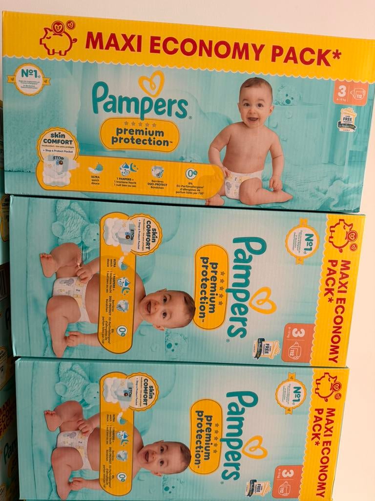 Pampers taille 3 maxi pack, Enfants & Bébés, Enlèvement, Neuf