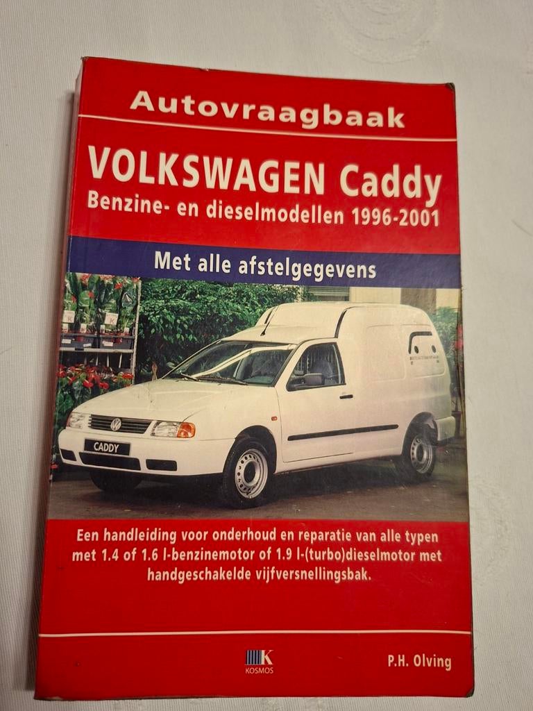 Vraagbaak handleiding olving Volkswagen Vw Caddy benz/Diesel, Ophalen of Verzenden