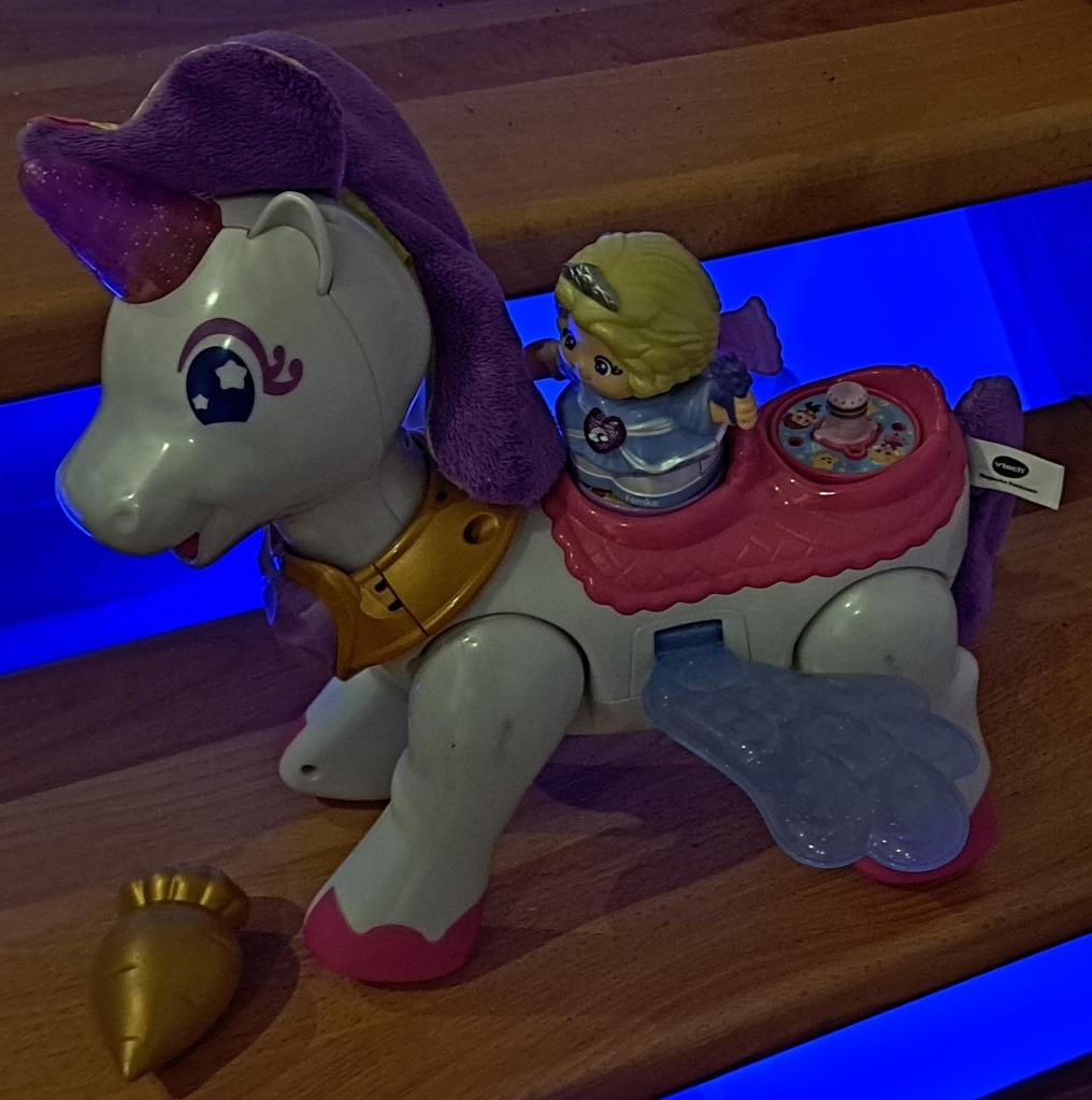 Eenhoorn interactief vanaf 4 jaar v tech met doos, Ophalen, Gebruikt, 4 tot 6 jaar