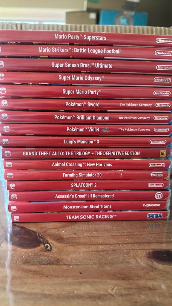 Nintendo switch games, Games en Spelcomputers, Games | Nintendo Switch, Ophalen of Verzenden, Gebruikt