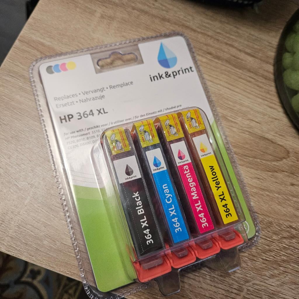 Cartouches imprimante Ink&print HP 364 XL, Informatique & Logiciels, Enlèvement ou Envoi, Neuf, Toner, HP