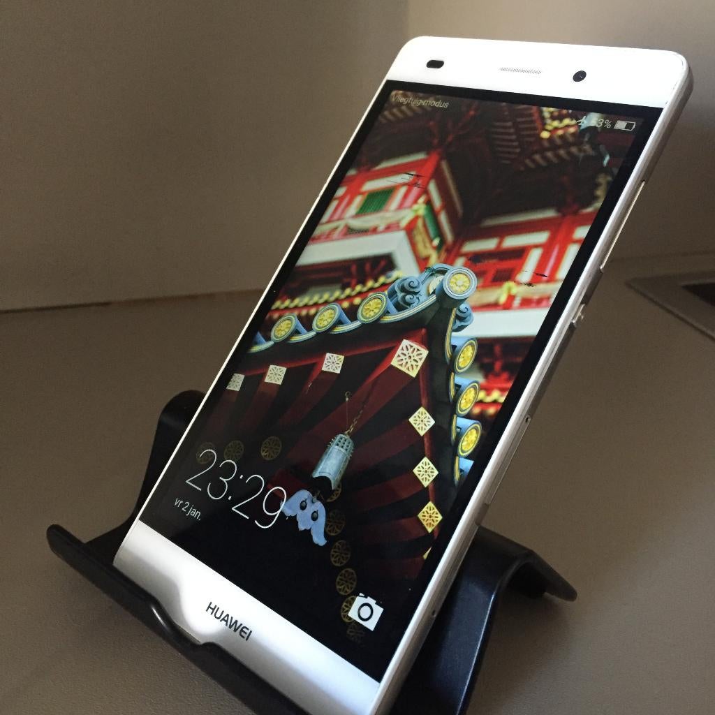 GSM Huawei P8 Lite,16GB, Telecommunicatie, Mobiele telefoons | Huawei, Ophalen, Gebruikt, Wit, Touchscreen