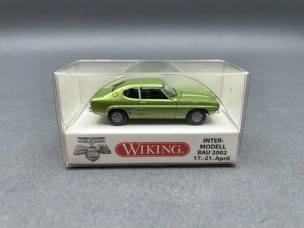 FORD Capri GT 1970 Verte 1/87 HO WIKING Germany Neuve+Boite, Enlèvement ou Envoi, Neuf, Voiture, Wiking