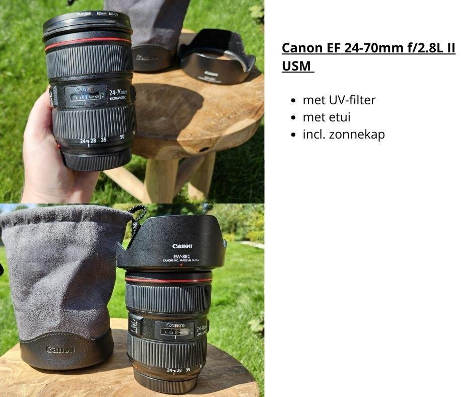 Canon EF 24-70mm F/2.8 L II USM, Ophalen, Gebruikt