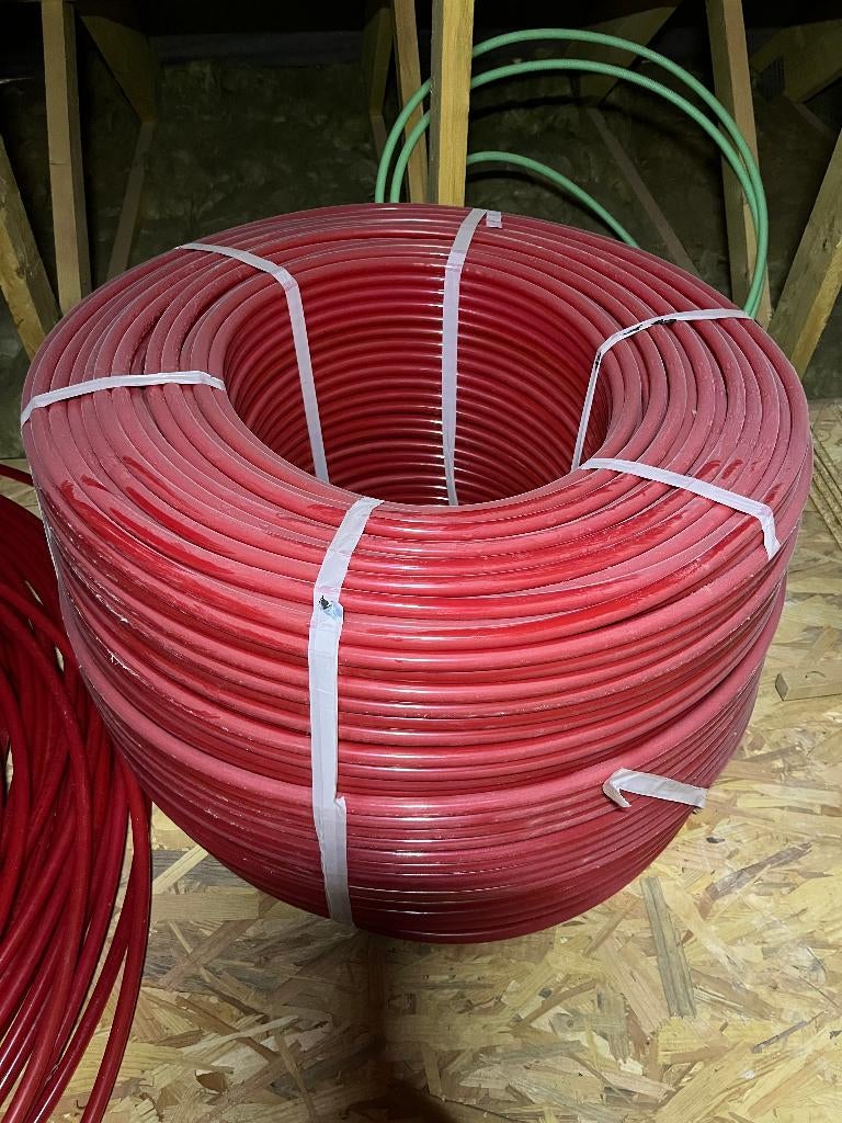 Tube VPE pour chauffage sol Giacomini (600m), Bricolage & Construction, Chauffage & Radiateurs, Comme neuf, Autres types, Enlèvement