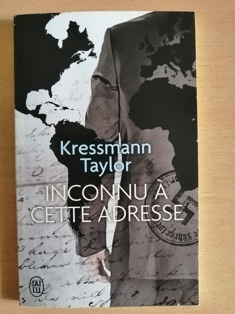 Inconnu à cette adresse de Kressmann Taylor, Livres, Romans, Enlèvement ou Envoi