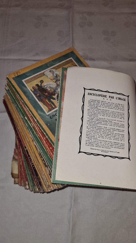 Encyclopédie par l'image 1920-1930, Livres, Tome à part, Général, Enlèvement, Utilisé