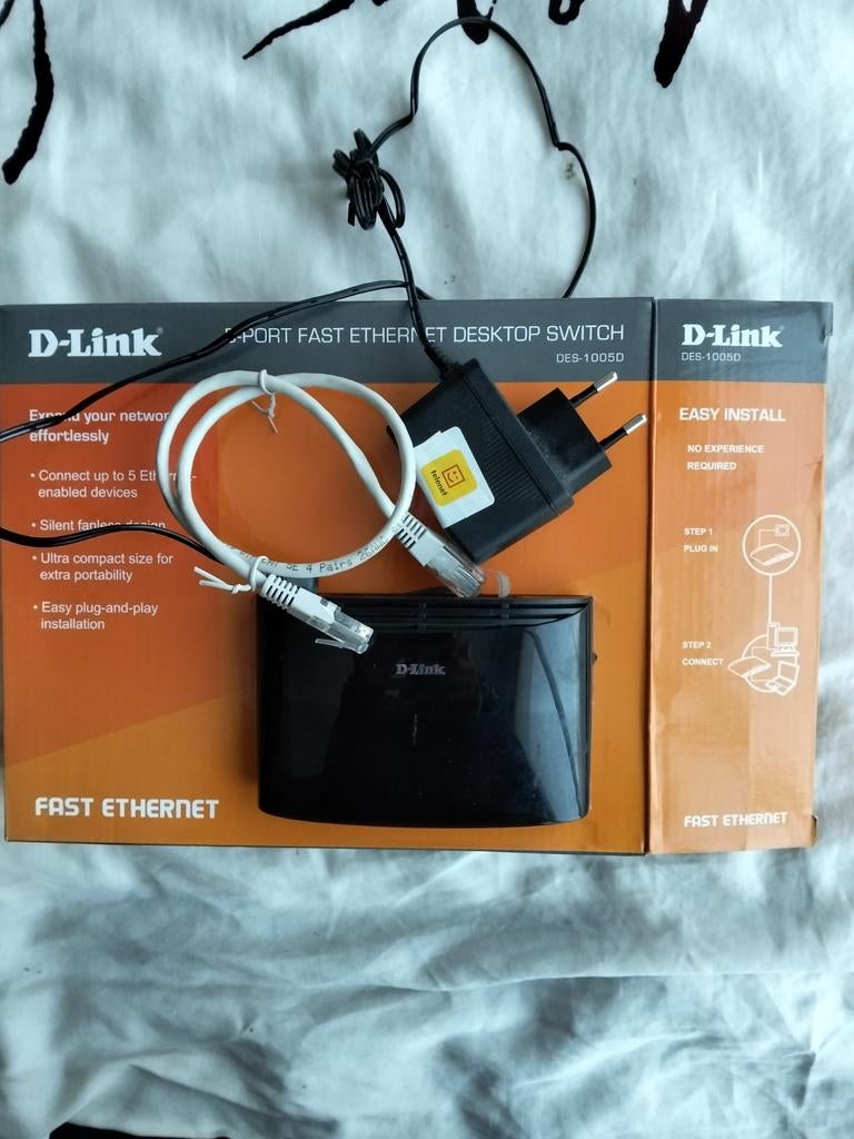 Router D-Link DES-1005D, Ophalen of Verzenden, Refurbished