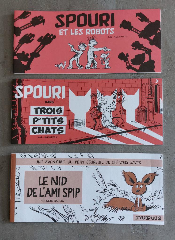 Spirou - Spouri - neufs, Livres, Plusieurs BD, Enlèvement ou Envoi, Neuf, Neidhardt