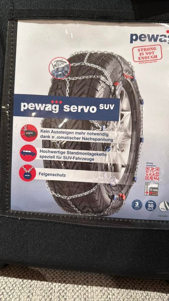 Pewag servo suv rsv 80 Sneeuwketting nooit gebruikt, Ophalen, Nieuw