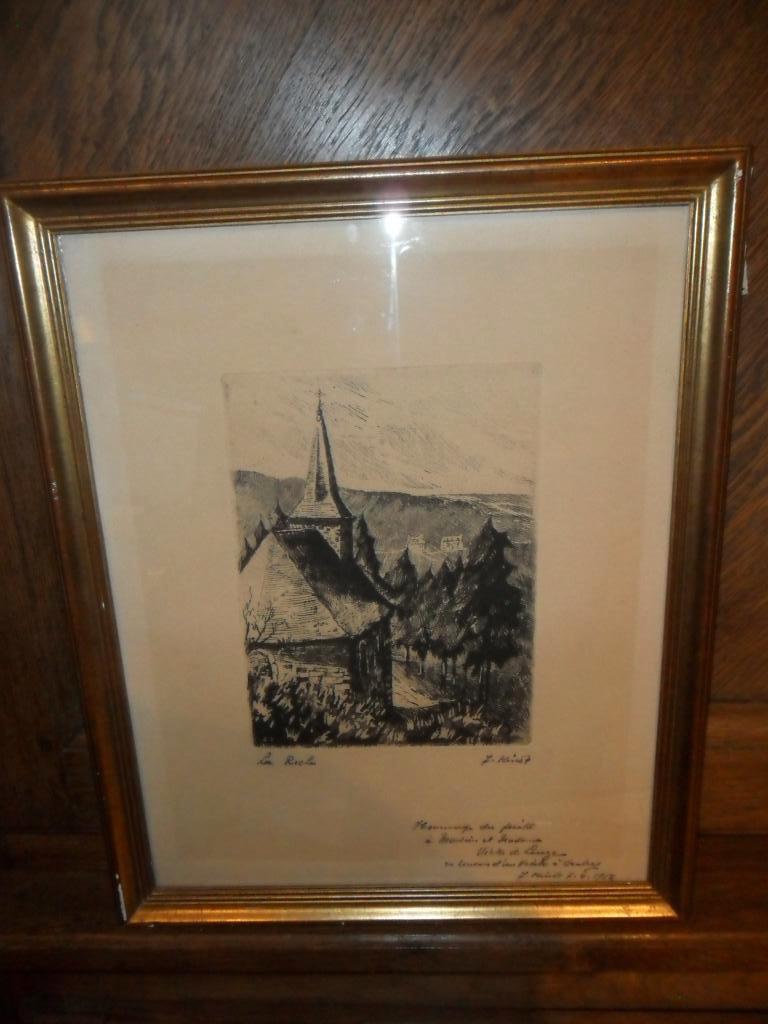 Ets van Joseph Kinot (Durby 1903-1968), Ophalen of Verzenden